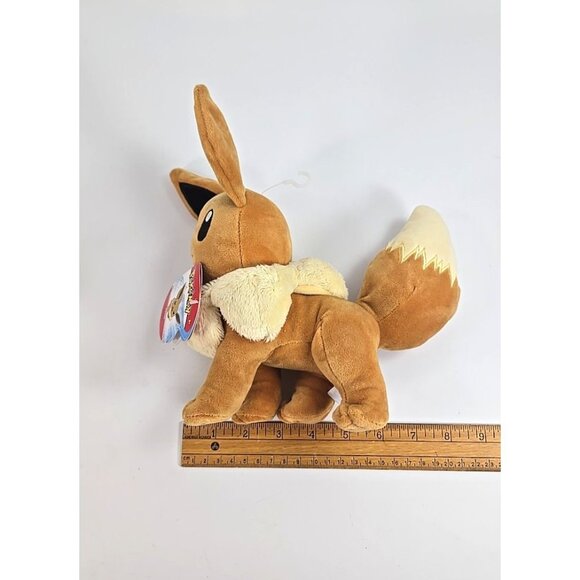 Pokemon Plush Lot Pikachu and Eevee 8 inch - Picture 5 of 7